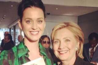 PHOTO. Katy Perry propose à Hillary Clinton de lui écrire un hymne de campagne