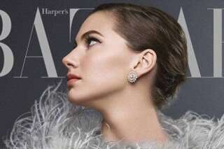 PHOTOS. Emma Ferrer, la petite fille d'Audrey Hepburn en couverture du magazine Harper's Bazaar