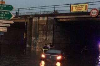 VIDÉOS. Les orages et inondations du week-end ont fait des dégâts (et noyé la voiture de Laurent Wauquiez)