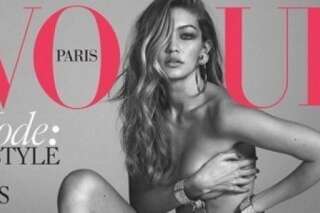 PHOTO. Gigi Hadid pose nue en couverture de Vogue Paris