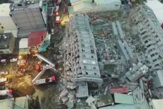 Plus de 100 personnes toujours prises au piège après le séisme à Taïwan, au moins 37 morts