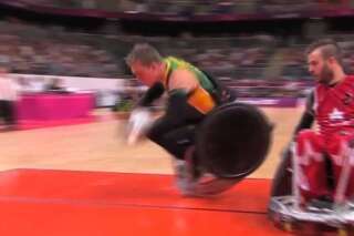 Début des Jeux paralympiques 2016 : le rugby-fauteuil est au moins aussi spectaculaire que chez les valides