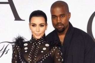 PHOTO. La robe de Kim Kardashian s'enflamme mais Pharrell Williams sauve la situation
