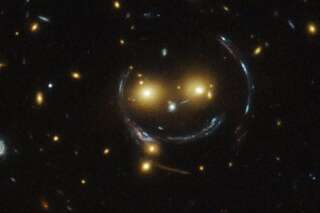 PHOTO. Une galaxie qui sourit découverte par le télescope Hubble