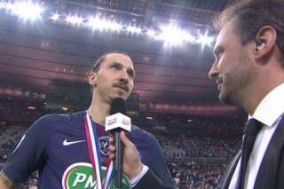 L'interview (gênante) de Zlatan Ibrahimovic après le match OM-PSG a fait rire tout le monde