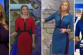 VIDÉO. Ces miss météo américaines ont toutes la même robe, et il y a une explication toute simple