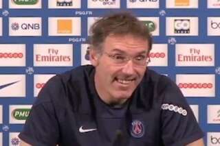 VIDÉO. Le PSG de Laurent Blanc champion de France... et de la vanne ?
