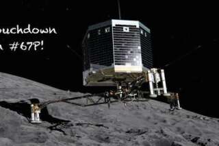 PHOTOS. Mission Rosetta : Le robot Philae se pose avec succès sur le noyau de la comète 