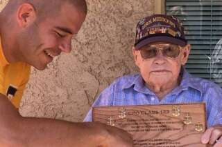 Ce vétéran américain de la Seconde Guerre Mondiale a eu le droit à un très bel hommage