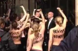 Front national: des Femen perturbent le lancement de la campagne des élections européennes