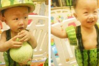 PHOTOS. Le bébé pastèque fait le tour du web en Chine