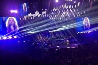 Pendant France - Islande, Céline Dion annonce le score des Bleus en plein concert