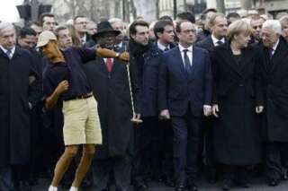 PHOTOS. Marche républicaine à Paris: l'absence d'Obama au rassemblement du 11 janvier fait rire (jaune) les internautes