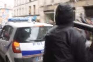 La vidéo du moment où les casseurs s'en prennent à la voiture de police à la manif 