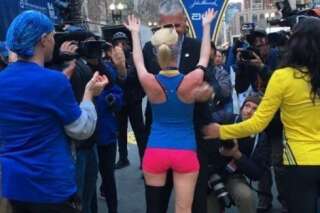 Amputée après les attentats en 2013, elle vient de terminer le marathon de Boston
