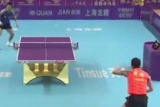 VIDEO. Ping-pong : un échange de 41 coups