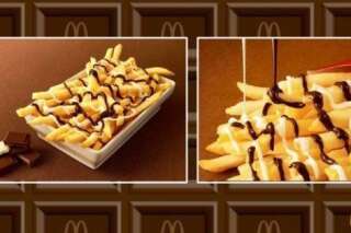Des frites au chocolat seront bientôt servies chez McDonald's au Japon