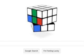 Rubik's Cube: le doodle de Google fête les 40 ans du célèbre casse-tête