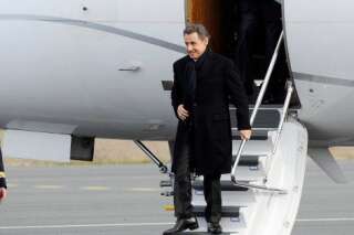 Nicolas Sarkozy a pris un jet privé pour aller à des meetings dans le Doubs et à La Baule