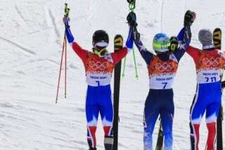 Deux médailles en slalom géant pour la France: Missillier en argent, Pinturault en bronze