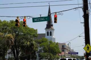 Cible de la fusillade de Charleston, l'église Emanuel, un symbole de l'histoire des noirs dans le sud des Etats-Unis