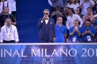 VIDEO. Andrea Bocelli chante l'hymne de la Ligue des champions pour la finale Real Madrid-Atletico