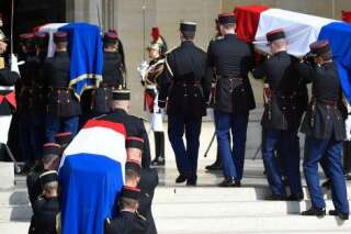 Panthéon: la cérémonie de François Hollande en hommage à Geneviève de Gaulle, Pierre Brossolette, Germaine Tillion et Jean Zay