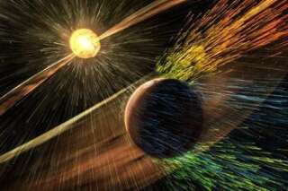 Selon la Nasa, si Mars a perdu son atmosphère, c'est sans doute à cause d'éruptions solaires