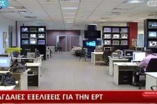 VIDÉOS. ERT: la TV publique de Grèce a cessé d'émettre, sur ordre d'Athènes