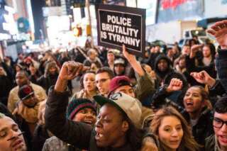 PHOTOS. Mort d'Eric Garner : manifestations à New York après la non inculpation d'un policier blanc impliqué dans la mort de ce père de famille noir