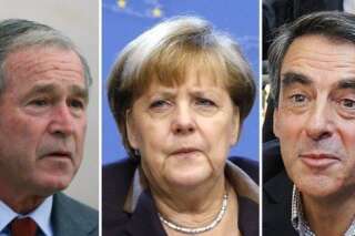 Chute de Merkel: de Fillon à Bush, d'autres personnalités ont déjà subi des petites blessures