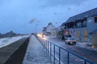 VIDÉO. Les images impressionnantes de la tempête en Bretagne et en Normandie filmée par les internautes