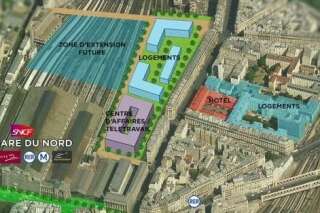 Gares à Paris: NKM veut construire des logements et un parc par dessus les rails