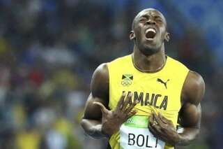 Usain Bolt remporte sa 9e médaille d'or pendant les Olympiades de Rio et réalise son triple triplé