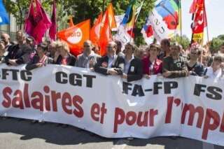 PHOTOS. Salaires: des dizaines de milliers de fonctionnaires défilent en France