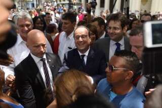 Cuba : François Hollande, reçu par Fidel Castro, appelle à 