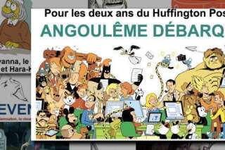 Angoulême 2014: Revivez les Unes du HuffPost illustrées toute une journée par des auteurs de BD