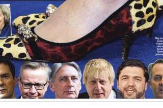Le signe distinctif de Theresa May, Première ministre anglaise? Ses talons léopard
