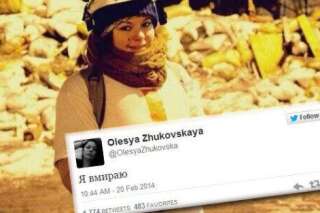 Ukraine: une manifestante aurait-elle tweeté sa mort en direct ?