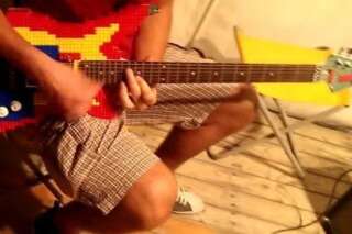 VIDÉO. Guitare: il construit son instrument en Lego (et le résultat est impressionnant)