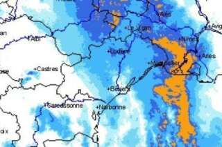 Météo et alertes orages: de violentes intempéries frappent le sud-est de la France, début d'inondation à Montpellier