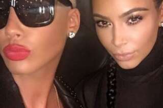 PHOTO. Kim Kardashian s'affiche avec Amber Rose et n'a pas l'air rancunier