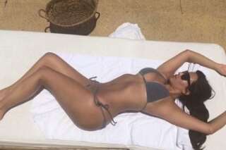 PHOTOS. Kim Kardashian exhibe son ventre plat sur Instagram