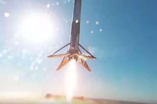VIDÉO. L'impressionnant atterrissage de la fusée Falcon 9 de SpaceX dévoilé dans une vidéo à 360°