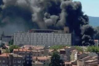 Gros incendie accidentel à l'hôpital d'Annonay en Ardèche