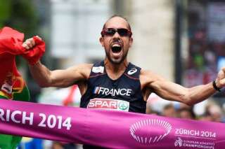 Yohann Diniz‎ champion d'Europe du 50km marche et nouveau recordman du monde