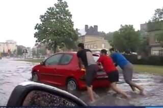 VIDEOS. Inondations à Caen, beaucoup de dégâts matériels
