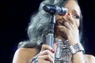 VIDÉO. Rihanna pleure lors de son concert au Grand Stade de Lille