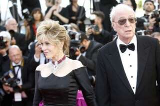 PHOTOS. Michael Caine et Jane Fonda rayonnent lors de la montée des marches à Cannes