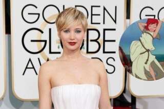 Golden Globes 2014: la robe de Jennifer Lawrence détournée et imitée